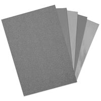 Sizzix Surfaces Charcoal Opulent Cardstock: 50 Sheets