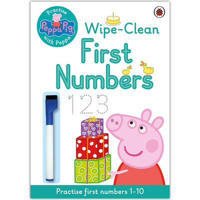Peppa Pig: Practise with Peppa: Wipe-Clean First Numbers image number 1