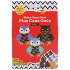 Make Your Own Pine Cone Owls: Pack of 3 image number 1