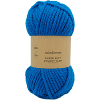 Super Soft Chunky Acrylic Yarn: Teal 200g