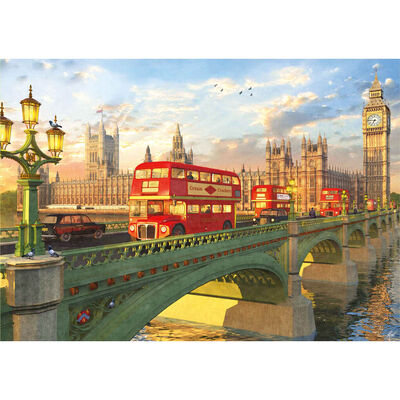 Westminster Bridge 1000 Piece Jigsaw Puzzle image number 2
