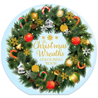 Christmas Wreaths Colouring Book image number 1