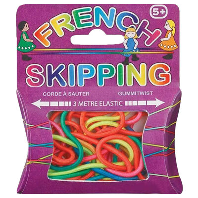 Multicolour French Skipping Elastic image number 1