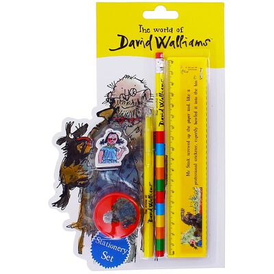 The World of David Walliams Mr Stink Stationery Set image number 1