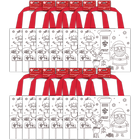 Colour Your Own Festive Bag Bundle: Pack of 12 image number 1