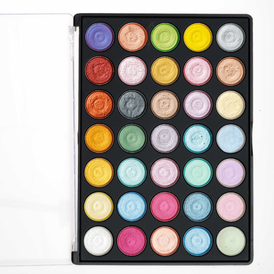 Crawford & Black Metallic Watercolour Paints image number 3