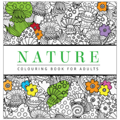 Nature Colouring Book for Adults image number 1
