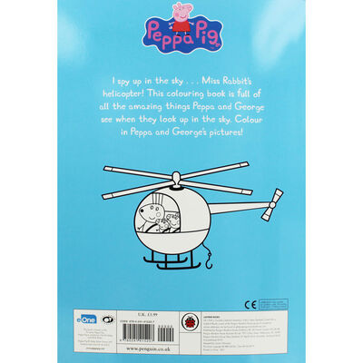 Peppa Pig: I Spy Up in the Sky! Colouring Book image number 2
