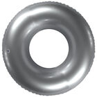 Inflatable 20" Shiny Metallic Swim Ring: Assorted image number 2