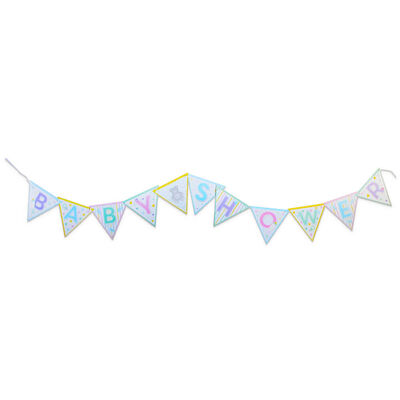 Baby Shower Triangle Bunting image number 2