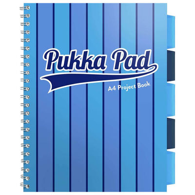 A4 Pukka Pad Blue Vogue Project Book image number 1