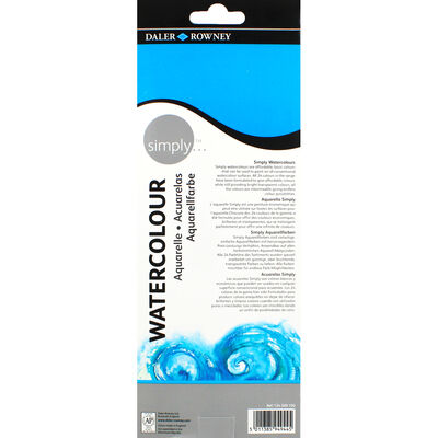 Daler Rowney Simply Watercolour Paints: Pack of 12 image number 3