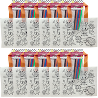 Colour Your Own Woodland Bag: Pack of 12