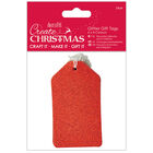 Assorted Glitter Gift Tags: Pack of 24 image number 1