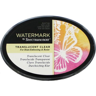 Watermark by Spectrum Noir Inkpad - Translucent Clear image number 1