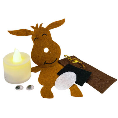 Make Your Own Tealight Hanging Decoration: Reindeer image number 2
