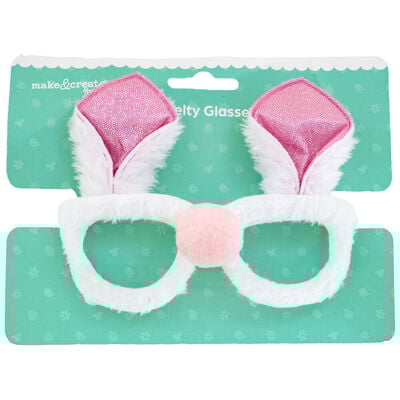 Easter Bunny Novelty Glasses: Assorted image number 3
