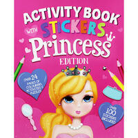 Princess Activity Book with Stickers