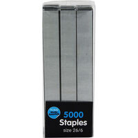26/6 Metal Staples: Pack of 5000