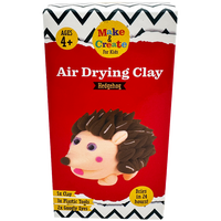 Air Drying Clay: Hedgehog Kit