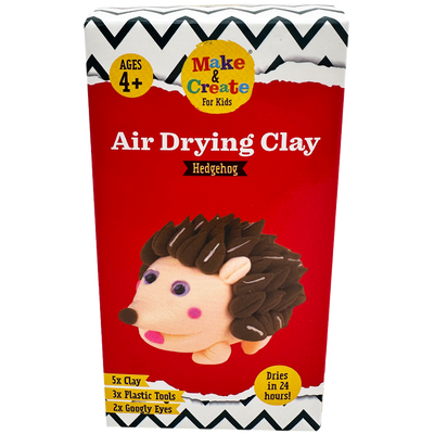 Air Drying Clay: Hedgehog Kit image number 1