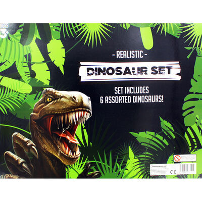Realistic Dinosaur Set: Pack of 6 image number 4