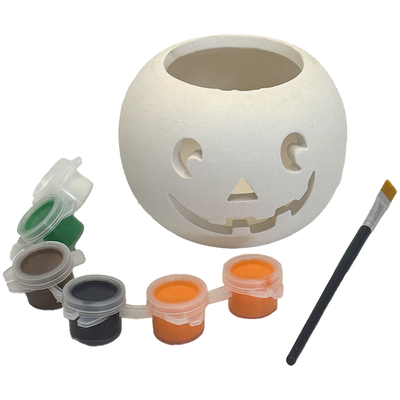 Paint Your Own Ceramic Tealight Holder image number 2