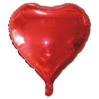 18 Inch Red Heart Helium Balloon