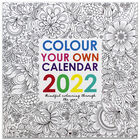 Colour Your Own 2022 Square Calendar image number 1