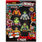 Slam-page Mini Stretchy Wrestlers: Pack of 5 image number 1