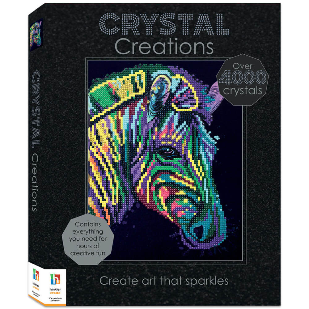 Crystal Creations: Rainbow Zebra From 1.00 GBP | The Works
