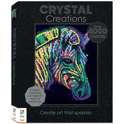 Crystal Creations: Rainbow Zebra image number 1