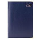 A4 Blue Luxury 2021 Day a Page Diary image number 1