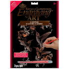Engraving Art Copper Foil: Hummingbird Trio image number 1