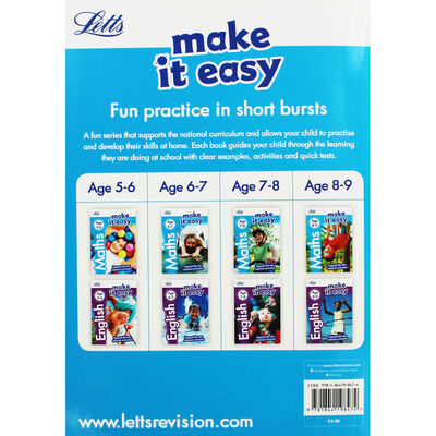 Letts Make It Easy Maths: Ages 5-6 image number 2