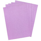 Crafters Companion Glitter Card 10 Sheet Pack - Lilac image number 2