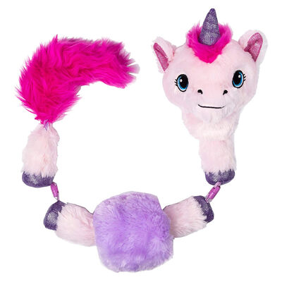 Twisty Pets: Snowpuff Unicorn Plush image number 3