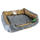 Crufts Small Water Resistant Grey Pet Bed image number 1