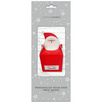Personalise Your Own Santa Treat Boxes: Pack of 4