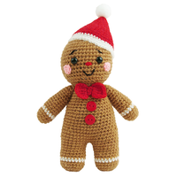 Festive Crochet Kit: Gingerbread Man