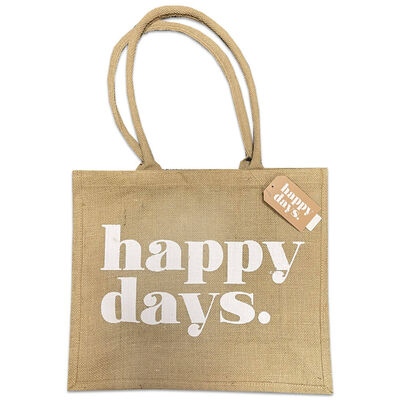 Jute Happy Days Shopper image number 1