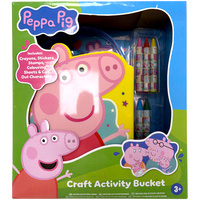 Peppa Pig Craft Activity Bucket
