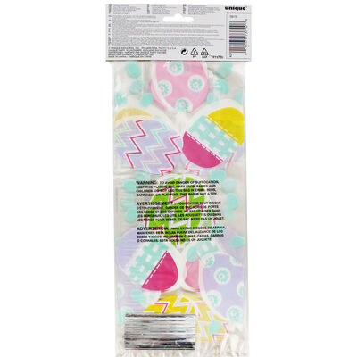 Easter Egg Cello Gift Bags - 20 Pack image number 2