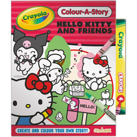 Crayola Colour-A-Story: Hello Kitty and Friends
