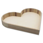 Wooden Heart Tray image number 2