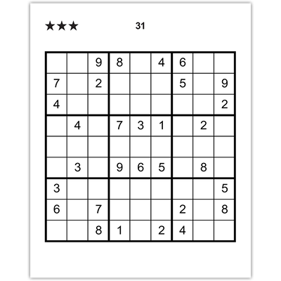 Extra Large Print Sudoku image number 2