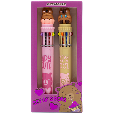 Dream Pop Capybara Multi Pen: Pack of 2 image number 1