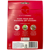 Make Your Own Diamond Art Christmas Stickers