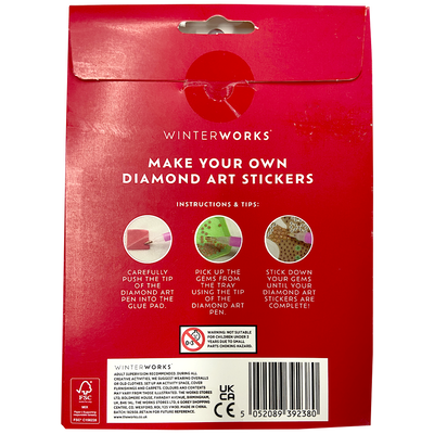 Make Your Own Diamond Art Christmas Stickers image number 2