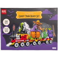 Block Tech Halloween Ghost Train Set
